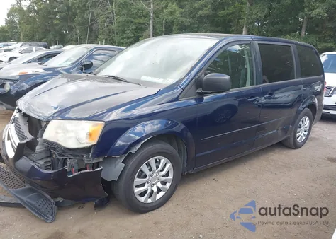 2012 Dodge Grand Caravan Se/Avp из США, поврежденный, VIN 2C4RDGBGXCR359655